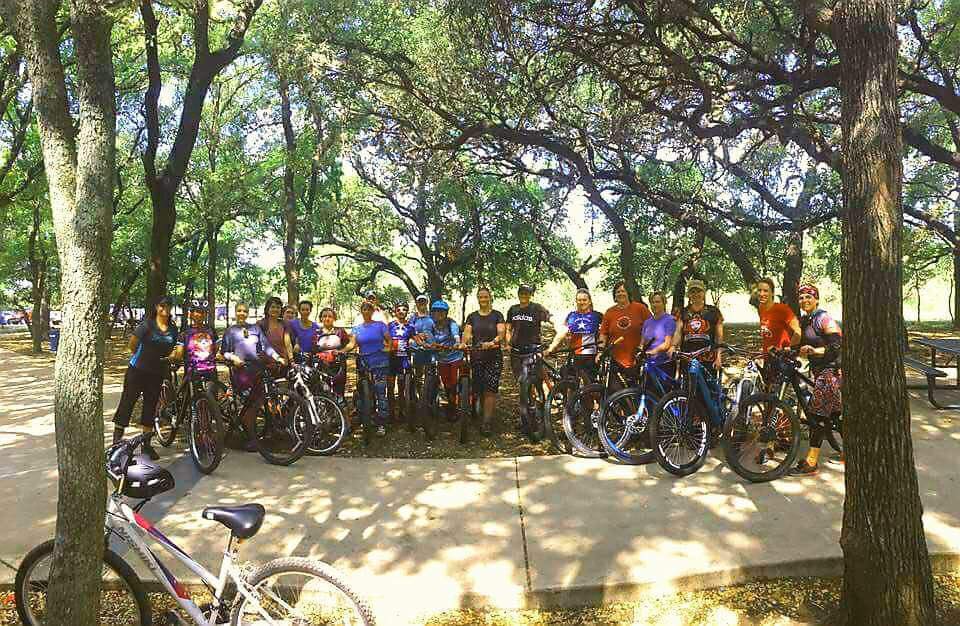 Rebel Betties ride clinic, 2017